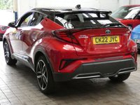 USED 2022 22 TOYOTA C-HR 1.8 VVT-h GR SPORT SUV 5dr Petrol Hybrid CVT Euro 6 (s/s) (122 ps) SAT NAV HEATED SEATS PARKING CAMERA CRUISE CONTROL PARKING SENSORS 1 OWNER EXCELLENT SERVICE HISTORY 5 TOYOTA SERVICES TO 51K MILES WARRANTY