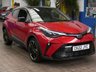 USED 2022 22 TOYOTA C-HR 1.8 VVT-h GR SPORT SUV 5dr Petrol Hybrid CVT Euro 6 (s/s) (122 ps) SAT NAV HEATED SEATS PARKING CAMERA CRUISE CONTROL PARKING SENSORS 1 OWNER EXCELLENT SERVICE HISTORY 5 TOYOTA SERVICES TO 51K MILES WARRANTY
