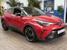 USED 2022 22 TOYOTA C-HR 1.8 VVT-h GR SPORT SUV 5dr Petrol Hybrid CVT Euro 6 (s/s) (122 ps) SAT NAV HEATED SEATS PARKING CAMERA CRUISE CONTROL PARKING SENSORS 1 OWNER EXCELLENT SERVICE HISTORY 5 TOYOTA SERVICES TO 51K MILES WARRANTY