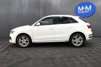 USED 2018 68 AUDI Q3 2.0 TDI S line Edition SUV 5dr Diesel Manual Euro 6 (s/s) (150 ps) SAT NAV / DAB RADIO / BLUETOOTH / FINANCE AVAILABLE