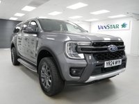 USED 2024 24 FORD RANGER 2.0 EBL 205 BHP WILDTRAK 4WD AUTOMATIC GLAZED CANOPY  NEW SHAPE | CANOPY | SAT NAV | TOW PACK