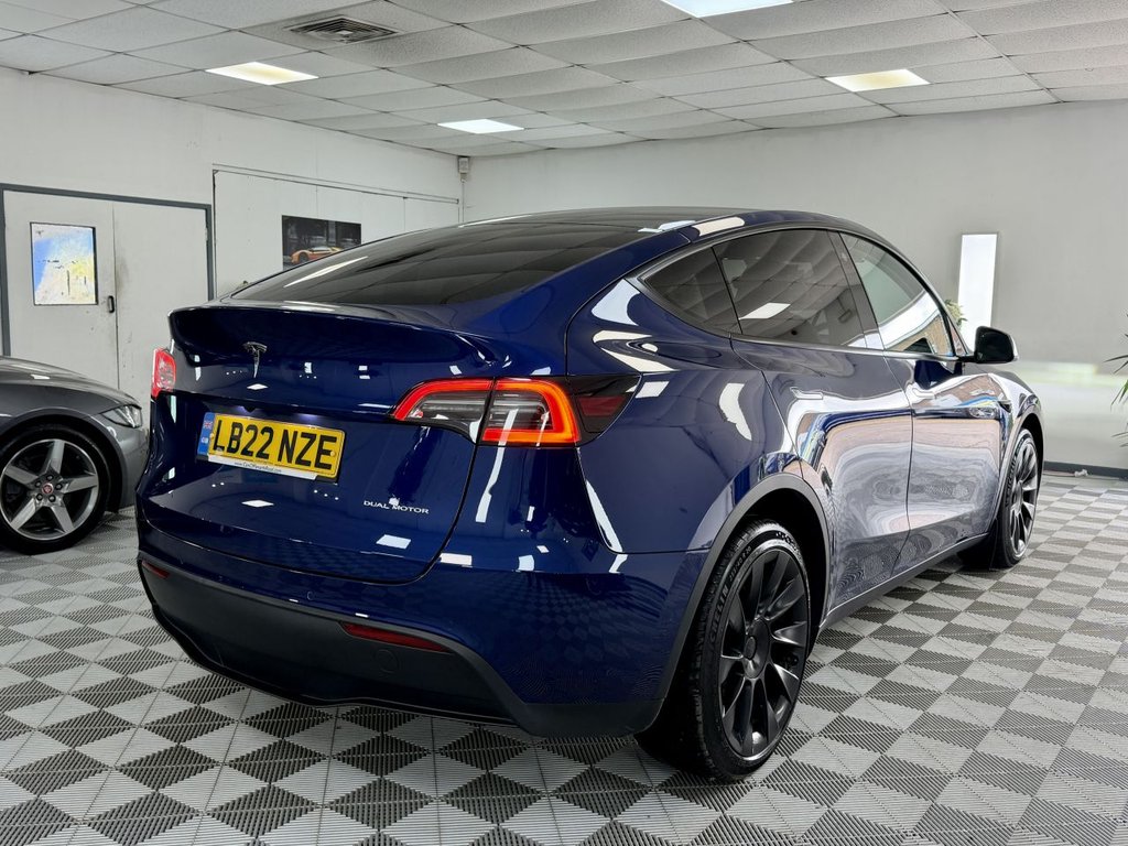 USED 2022 22 TESLA MODEL Y (Dual Motor) Long Range SUV 5dr Electric Auto 4WDE (384 bhp) 