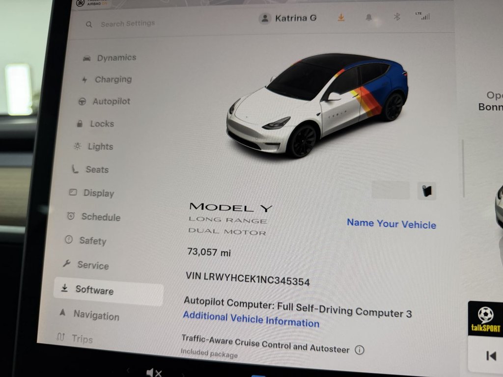 USED 2022 22 TESLA MODEL Y (Dual Motor) Long Range SUV 5dr Electric Auto 4WDE (384 bhp) 