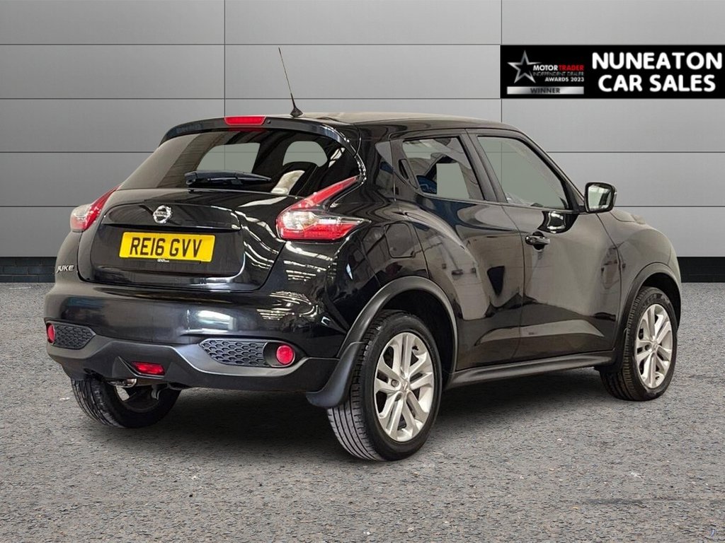 USED 2016 16 NISSAN JUKE 1.2 DIG-T Acenta SUV 5dr Petrol Manual Euro 6 (s/s) (115 ps) BLUETOOTH