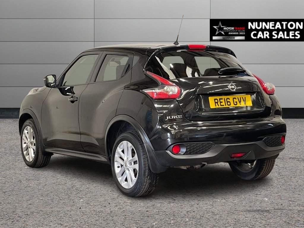 USED 2016 16 NISSAN JUKE 1.2 DIG-T Acenta SUV 5dr Petrol Manual Euro 6 (s/s) (115 ps) BLUETOOTH