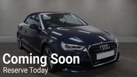USED 2016 66 AUDI A3 CABRIOLET 2.0 TDI S line Convertible 2dr Diesel S Tronic Auto 6Spd Euro 6 (s/s) (150 ps) 
