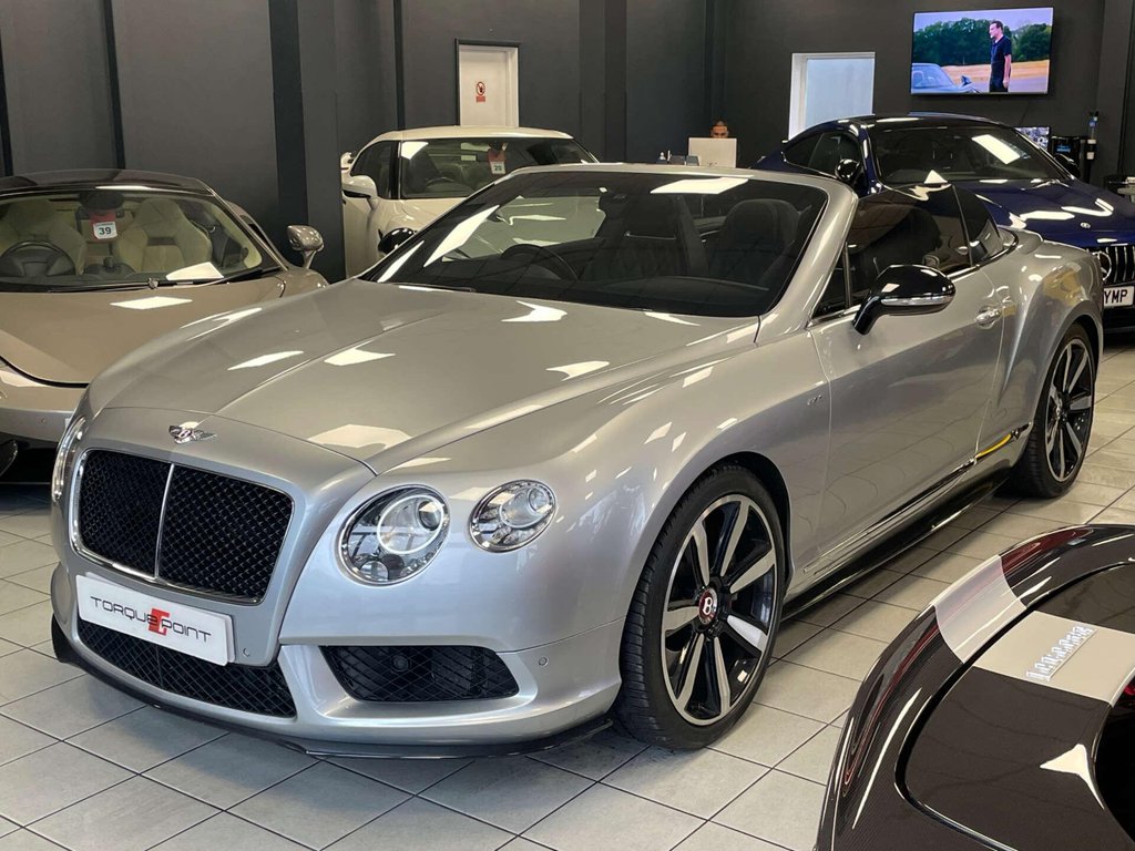USED 2015 15 BENTLEY CONTINENTAL 4.0 Continental GT V8 S Auto 4WD 2dr FSH + REV.CAM + SAT.NAV