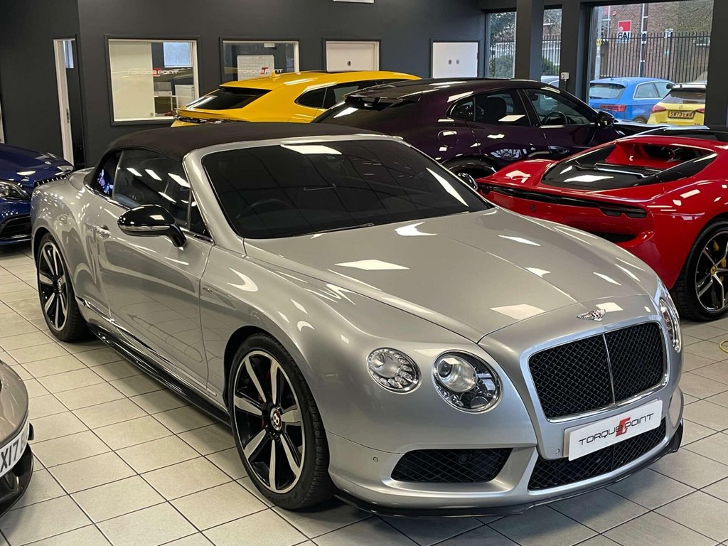 USED 2015 15 BENTLEY CONTINENTAL 4.0 Continental GT V8 S Auto 4WD 2dr FSH + REV.CAM + SAT.NAV