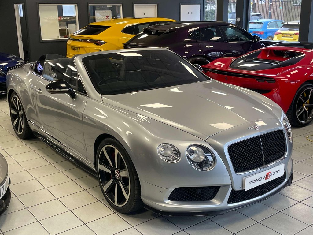 USED 2015 15 BENTLEY CONTINENTAL 4.0 Continental GT V8 S Auto 4WD 2dr FSH + REV.CAM + SAT.NAV