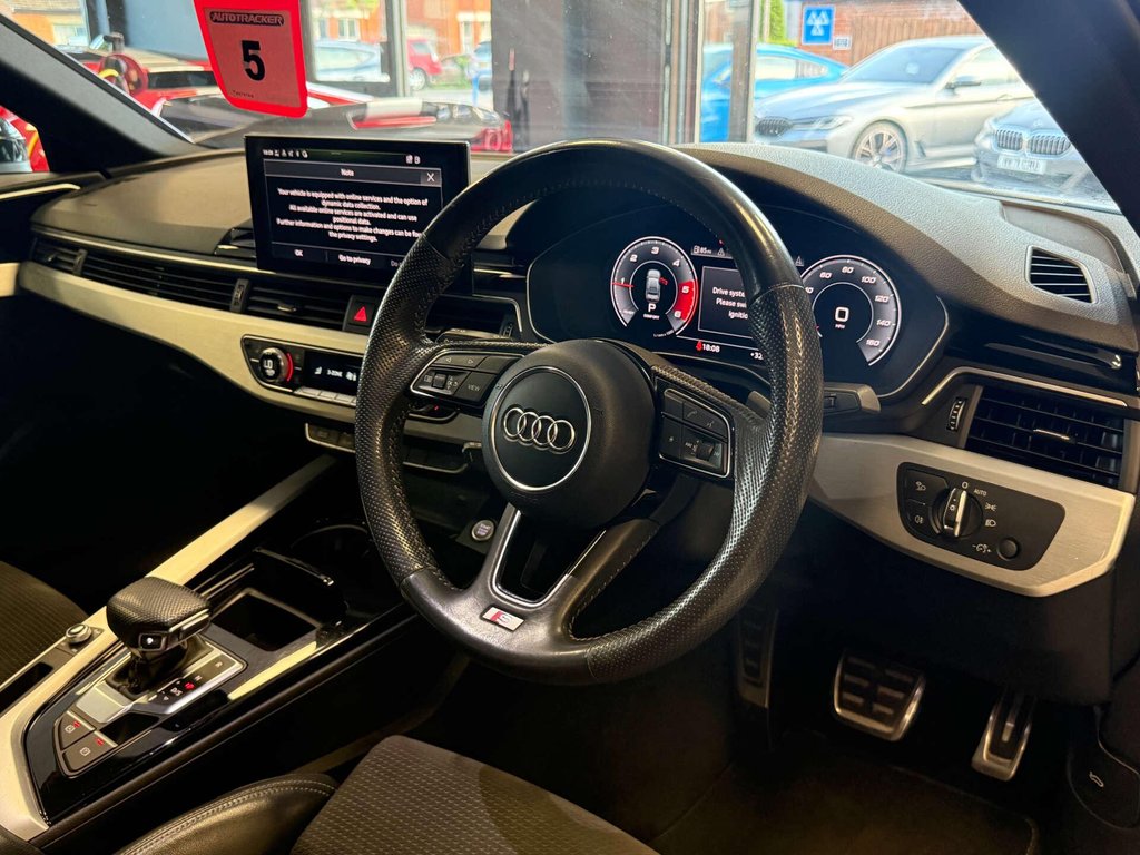 USED 2020 20 AUDI A4 2.0 A4 S Line 35 TDI Semi-Auto 4dr SH + SAT NAV + REVERSE CAM
