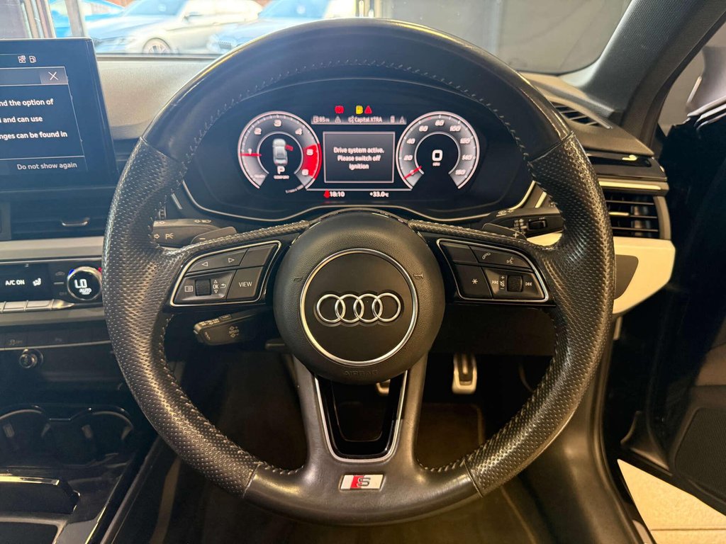 USED 2020 20 AUDI A4 2.0 A4 S Line 35 TDI Semi-Auto 4dr SH + SAT NAV + REVERSE CAM