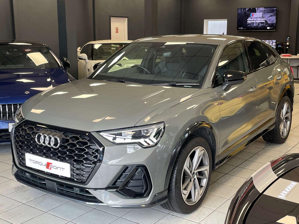 USED 2022 22 AUDI Q3 2.0 Q3 Sportback 35 TDI Black Edition Semi-Auto 5dr FDSH+ REV CAM + SONOS +1 OWNER