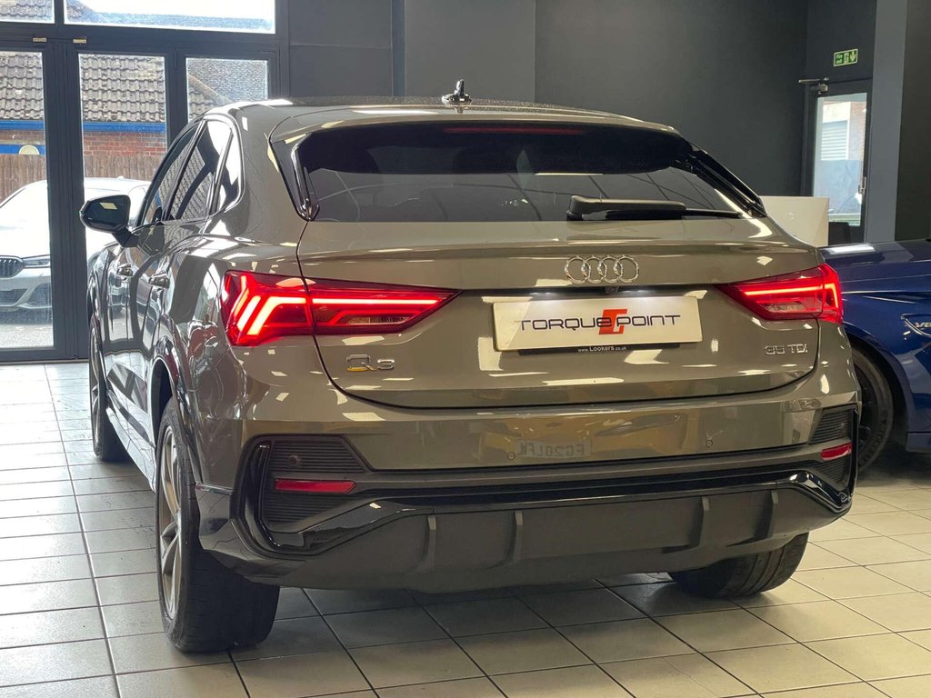 USED 2022 22 AUDI Q3 2.0 Q3 Sportback 35 TDI Black Edition Semi-Auto 5dr FDSH+ REV CAM + SONOS +1 OWNER