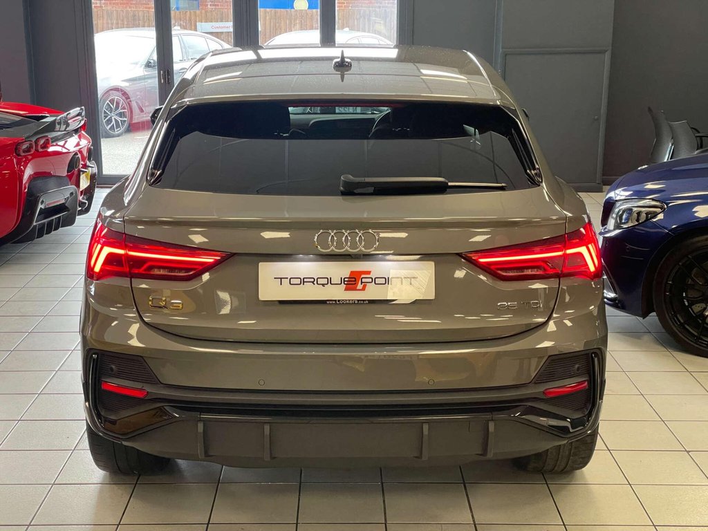 USED 2022 22 AUDI Q3 2.0 Q3 Sportback 35 TDI Black Edition Semi-Auto 5dr FDSH+ REV CAM + SONOS +1 OWNER