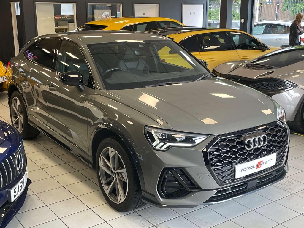 USED 2022 22 AUDI Q3 2.0 Q3 Sportback 35 TDI Black Edition Semi-Auto 5dr FDSH+ REV CAM + SONOS +1 OWNER