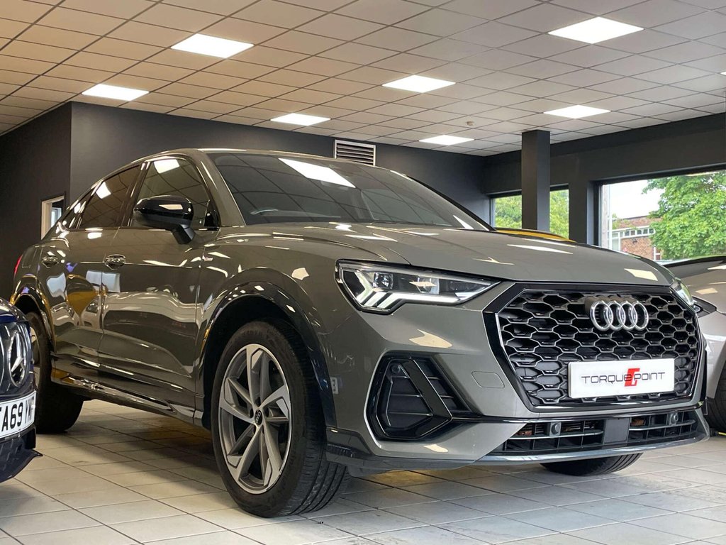 USED 2022 22 AUDI Q3 2.0 Q3 Sportback 35 TDI Black Edition Semi-Auto 5dr FDSH+ REV CAM + SONOS +1 OWNER