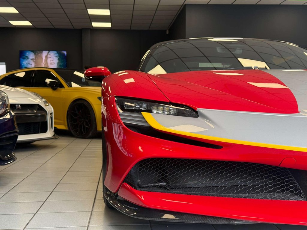 USED 2021 21 FERRARI SF90 4.0 SF90 Assetto Fiorano Semi-Auto 4WD 2dr FERRARI WARRANTY + PPF