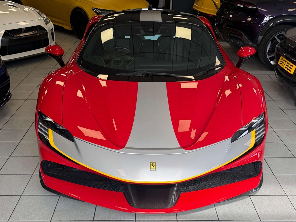 USED 2021 21 FERRARI SF90 4.0 SF90 Assetto Fiorano Semi-Auto 4WD 2dr FERRARI WARRANTY + PPF