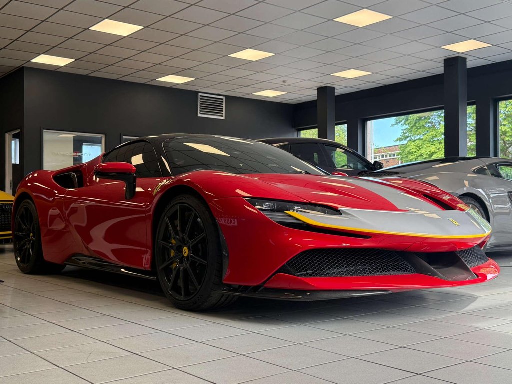 USED 2021 21 FERRARI SF90 4.0 SF90 Assetto Fiorano Semi-Auto 4WD 2dr FERRARI WARRANTY + PPF