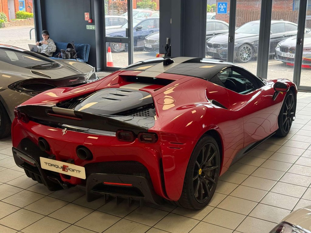 USED 2021 21 FERRARI SF90 4.0 SF90 Assetto Fiorano Semi-Auto 4WD 2dr FERRARI WARRANTY + PPF
