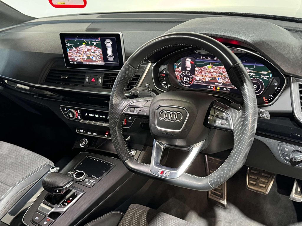 USED 2020 70 AUDI Q5 2.0 Q5 Black Edition 45 TFSI Quattro Semi-Auto 4WD 5dr FASH + PAN ROOF + TECH PACK