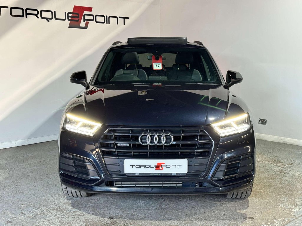 USED 2020 70 AUDI Q5 2.0 Q5 Black Edition 45 TFSI Quattro Semi-Auto 4WD 5dr FASH + PAN ROOF + TECH PACK