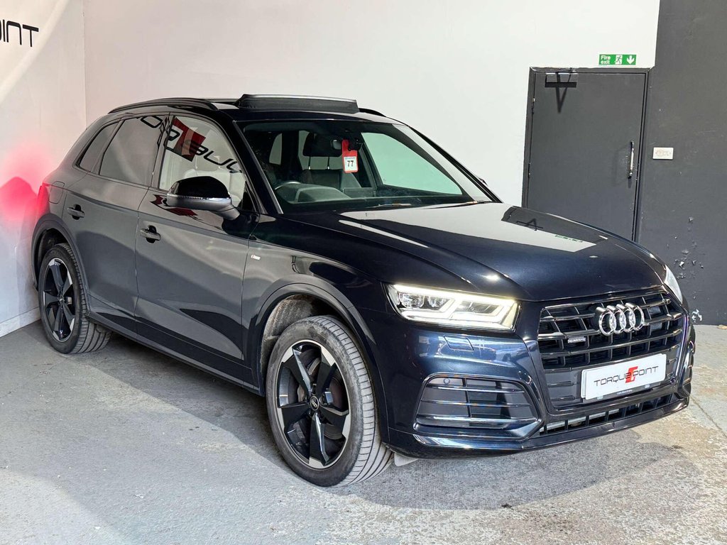 USED 2020 70 AUDI Q5 2.0 Q5 Black Edition 45 TFSI Quattro Semi-Auto 4WD 5dr FASH + PAN ROOF + TECH PACK