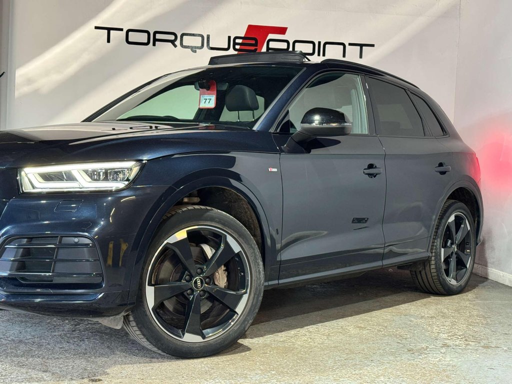 USED 2020 70 AUDI Q5 2.0 Q5 Black Edition 45 TFSI Quattro Semi-Auto 4WD 5dr FASH + PAN ROOF + TECH PACK