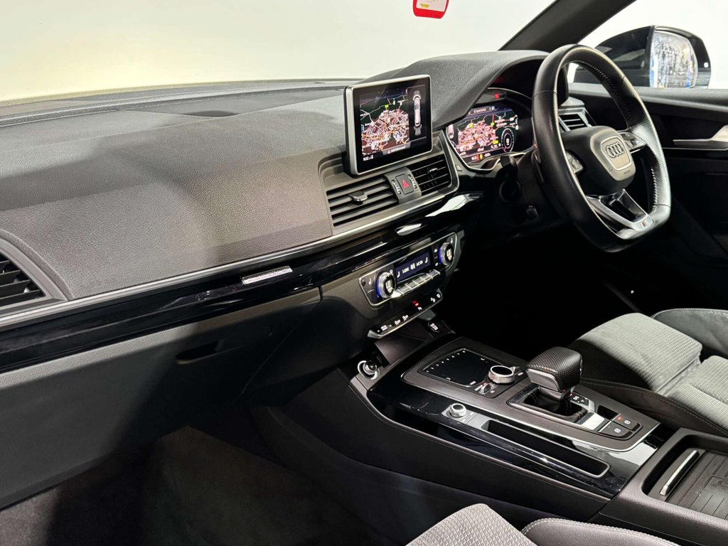 USED 2020 70 AUDI Q5 2.0 Q5 Black Edition 45 TFSI Quattro Semi-Auto 4WD 5dr FASH + PAN ROOF + TECH PACK