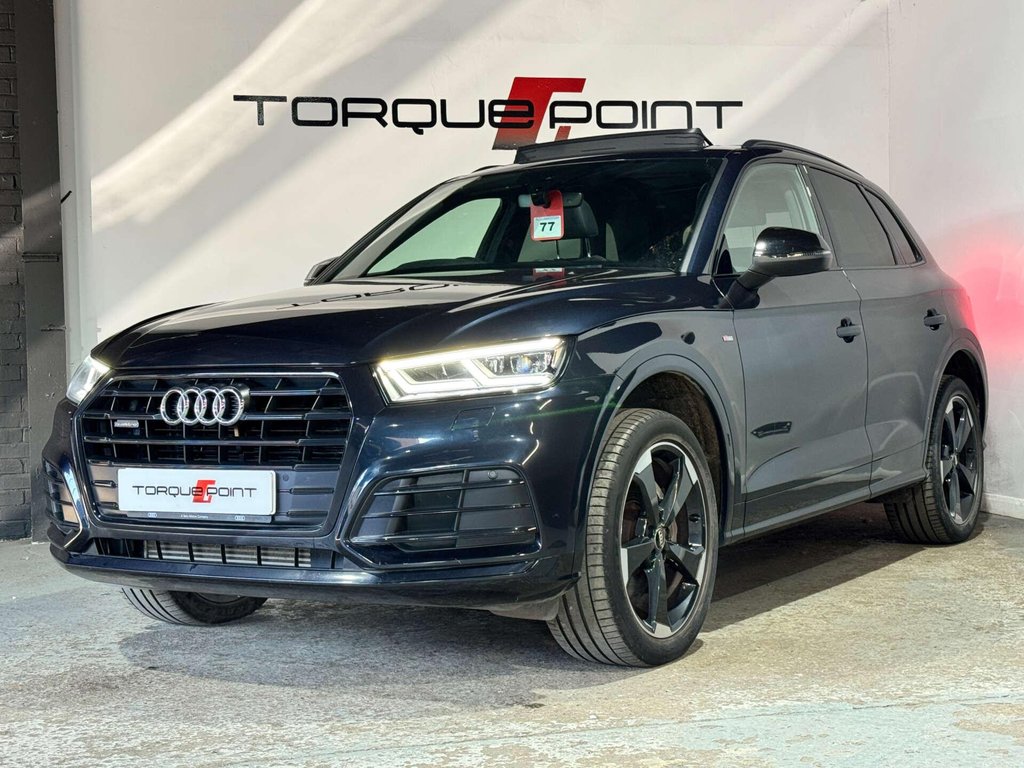 USED 2020 70 AUDI Q5 2.0 Q5 Black Edition 45 TFSI Quattro Semi-Auto 4WD 5dr FASH + PAN ROOF + TECH PACK