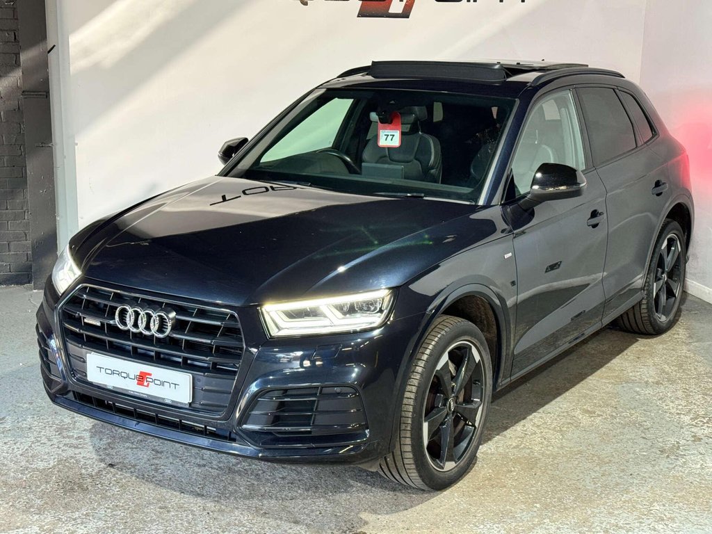 USED 2020 70 AUDI Q5 2.0 Q5 Black Edition 45 TFSI Quattro Semi-Auto 4WD 5dr FASH + PAN ROOF + TECH PACK