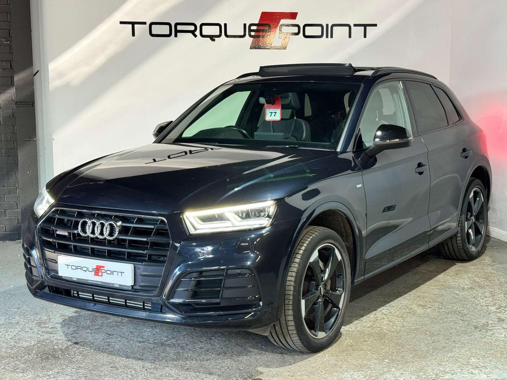 USED 2020 70 AUDI Q5 2.0 Q5 Black Edition 45 TFSI Quattro Semi-Auto 4WD 5dr FASH + PAN ROOF + TECH PACK