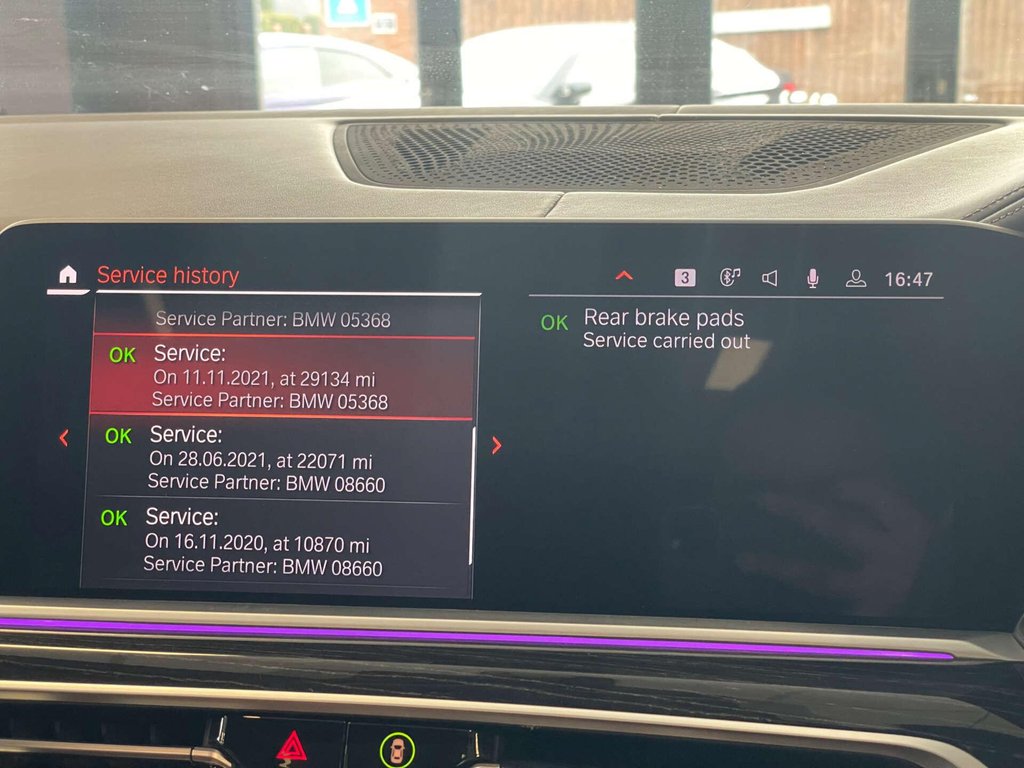 USED 2020 20 BMW X7 3.0 X7 xDrive 30d M Sport Auto 4WD 5dr FBMWSH + PAN ROOF + TECH PACK