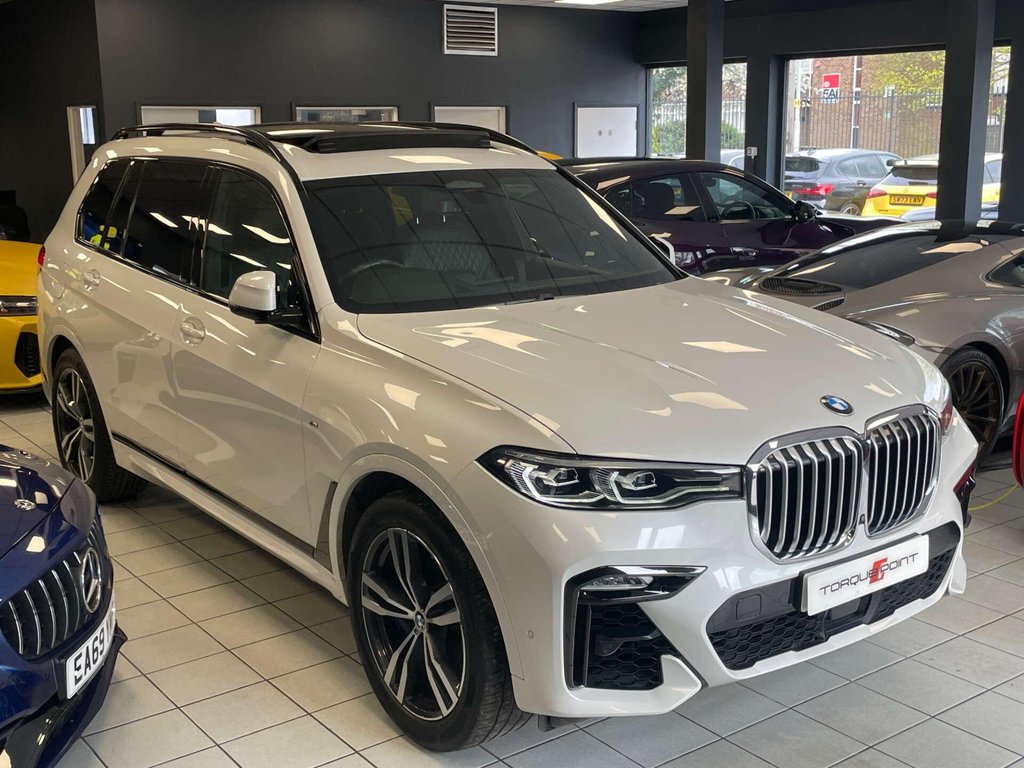 USED 2020 20 BMW X7 3.0 X7 xDrive 30d M Sport Auto 4WD 5dr FBMWSH + PAN ROOF + TECH PACK