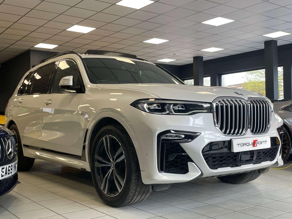 USED 2020 20 BMW X7 3.0 X7 xDrive 30d M Sport Auto 4WD 5dr FBMWSH + PAN ROOF + TECH PACK
