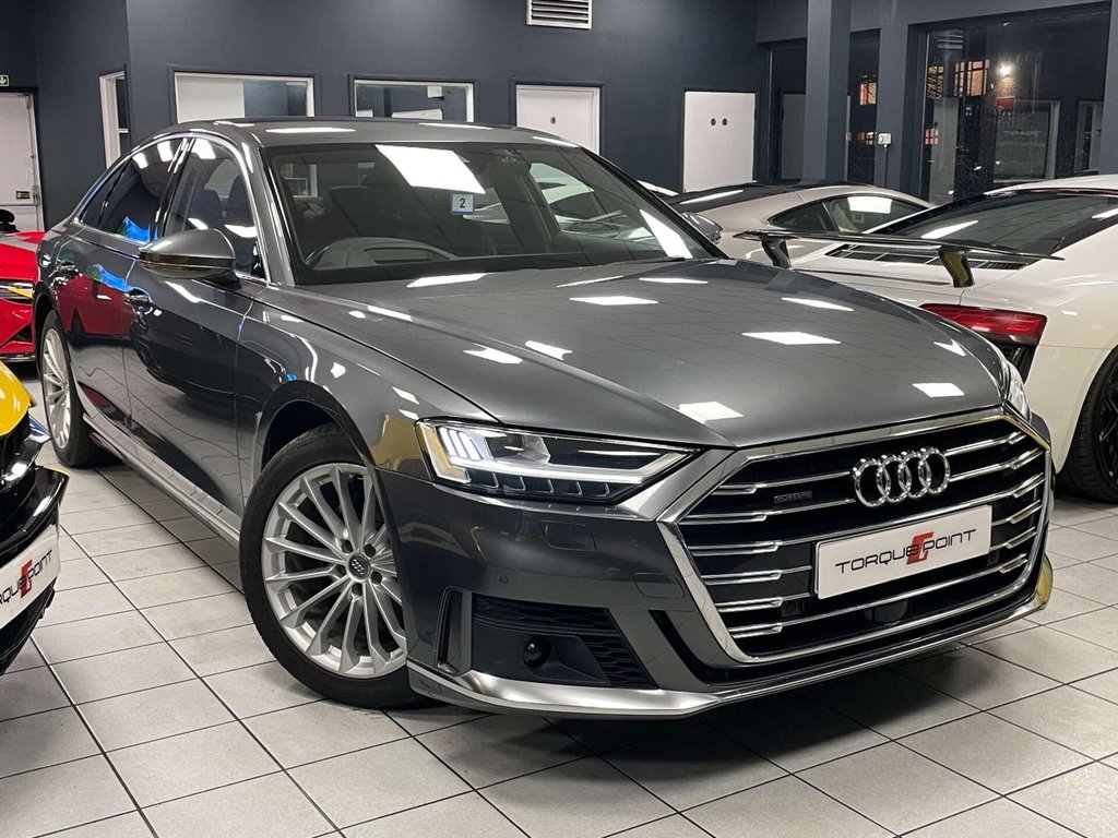 USED 2019 19 AUDI A8 3.0 A8 S Line 50 TDI Quattro Auto 4WD 4dr SH + REV CAM + MEM.SEATS