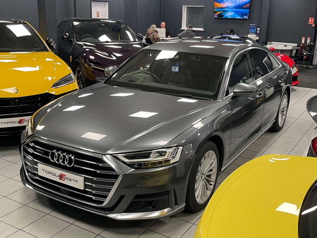 USED 2019 19 AUDI A8 3.0 A8 S Line 50 TDI Quattro Auto 4WD 4dr SH + REV CAM + MEM.SEATS