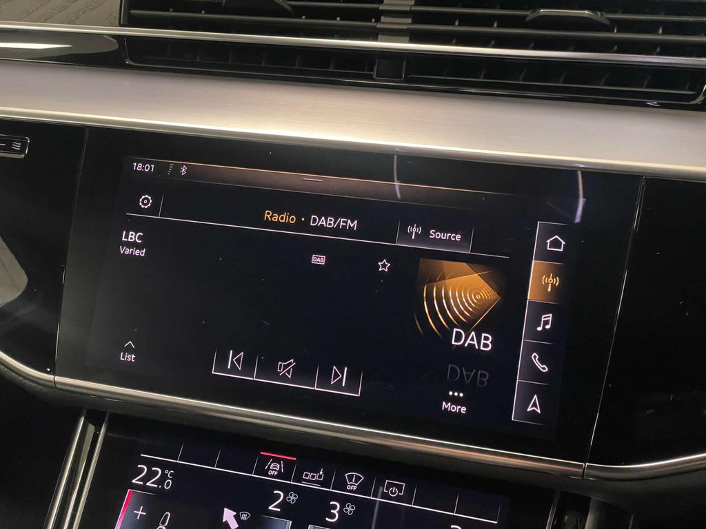 USED 2019 19 AUDI A8 3.0 A8 S Line 50 TDI Quattro Auto 4WD 4dr SH + REV CAM + MEM.SEATS