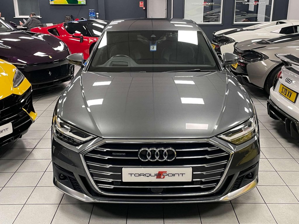 USED 2019 19 AUDI A8 3.0 A8 S Line 50 TDI Quattro Auto 4WD 4dr SH + REV CAM + MEM.SEATS