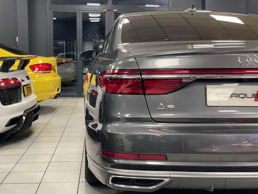 USED 2019 19 AUDI A8 3.0 A8 S Line 50 TDI Quattro Auto 4WD 4dr SH + REV CAM + MEM.SEATS