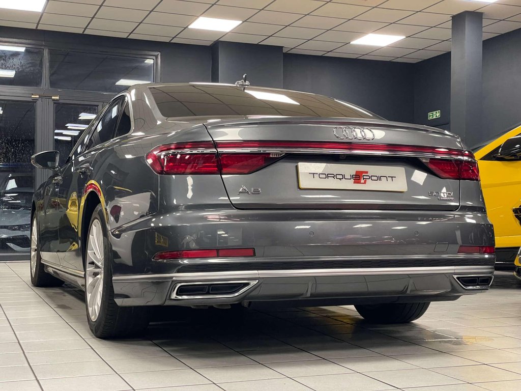 USED 2019 19 AUDI A8 3.0 A8 S Line 50 TDI Quattro Auto 4WD 4dr SH + REV CAM + MEM.SEATS
