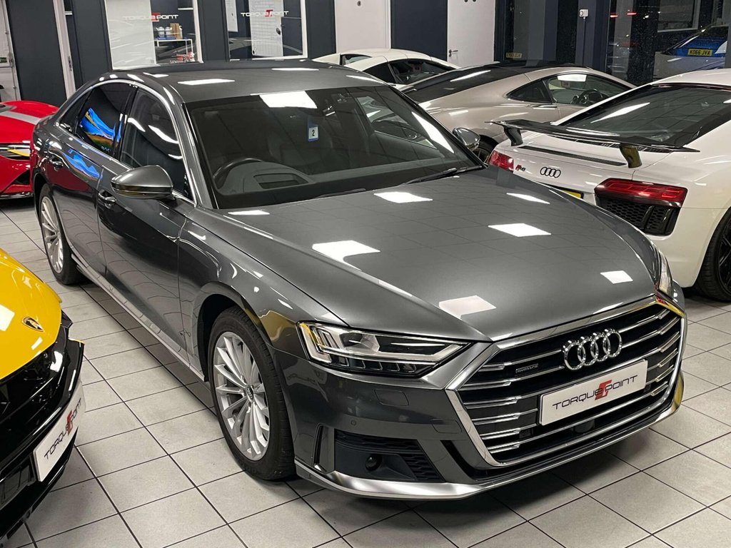 USED 2019 19 AUDI A8 3.0 A8 S Line 50 TDI Quattro Auto 4WD 4dr SH + REV CAM + MEM.SEATS