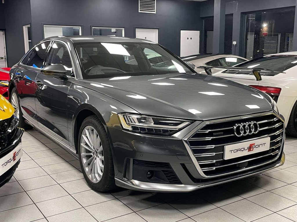 USED 2019 19 AUDI A8 3.0 A8 S Line 50 TDI Quattro Auto 4WD 4dr SH + REV CAM + MEM.SEATS