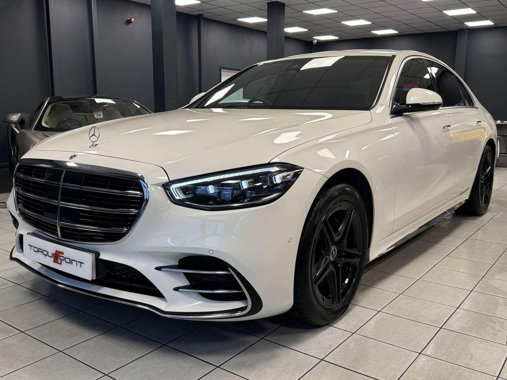 USED 2023 23 MERCEDES-BENZ S-CLASS 2.9 S 350 AMG Line D Auto 4dr FMBSH+ SOFT CLOSE+ TAN LEATHER