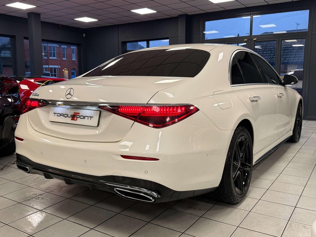 USED 2023 23 MERCEDES-BENZ S-CLASS 2.9 S 350 AMG Line D Auto 4dr FMBSH+ SOFT CLOSE+ TAN LEATHER