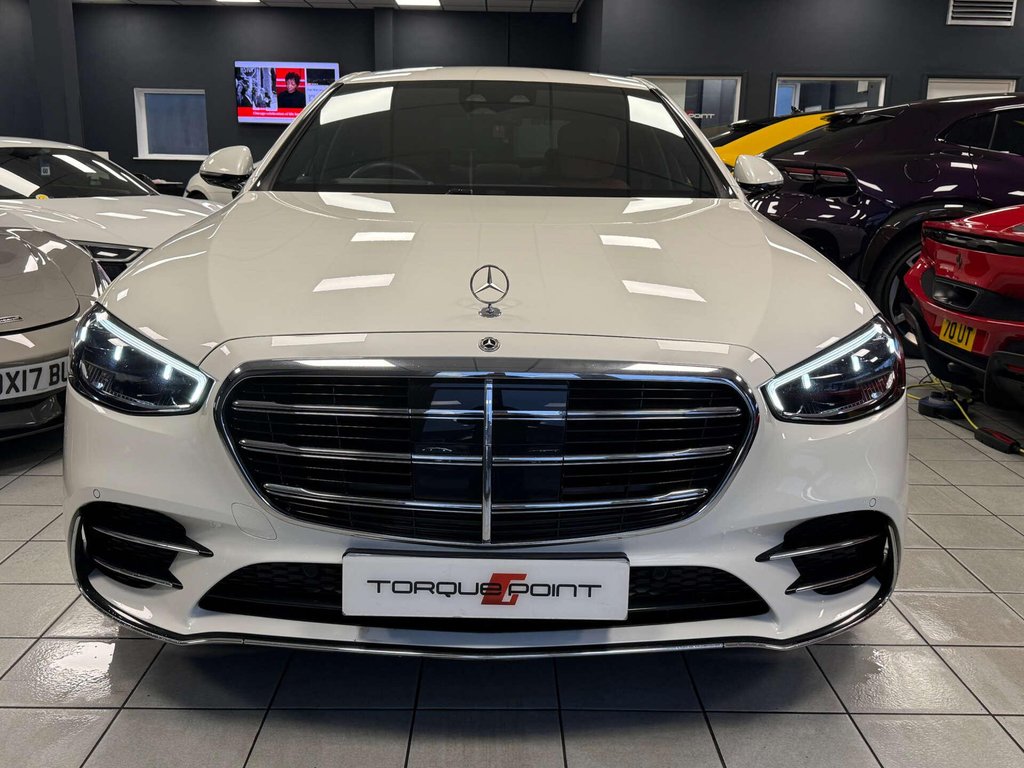 USED 2023 23 MERCEDES-BENZ S-CLASS 2.9 S 350 AMG Line D Auto 4dr FMBSH+ SOFT CLOSE+ TAN LEATHER