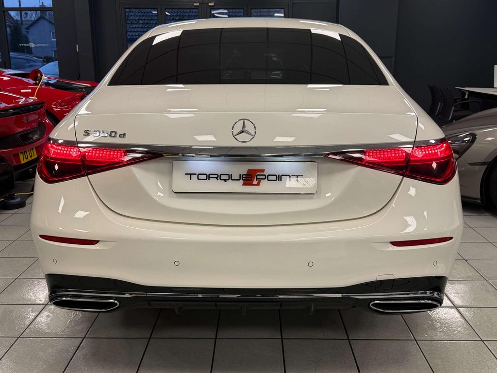 USED 2023 23 MERCEDES-BENZ S-CLASS 2.9 S 350 AMG Line D Auto 4dr FMBSH+ SOFT CLOSE+ TAN LEATHER