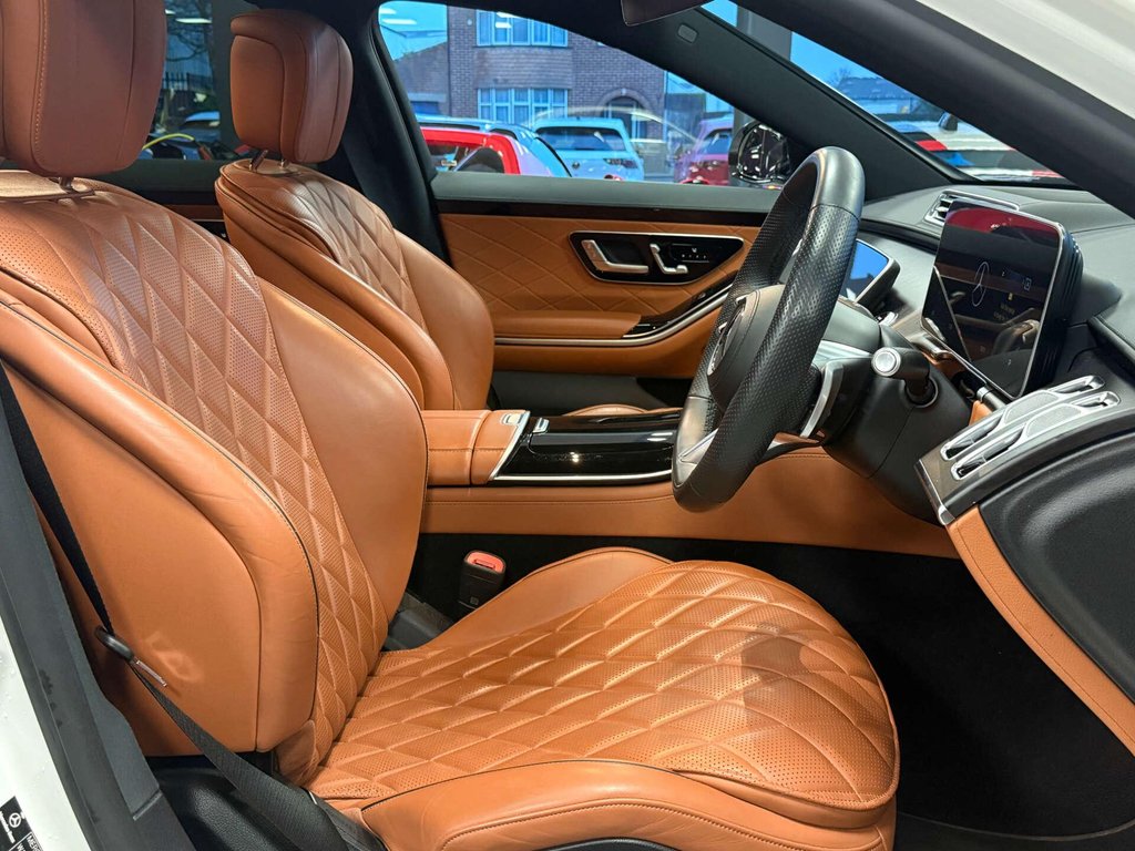 USED 2023 23 MERCEDES-BENZ S-CLASS 2.9 S 350 AMG Line D Auto 4dr FMBSH+ SOFT CLOSE+ TAN LEATHER