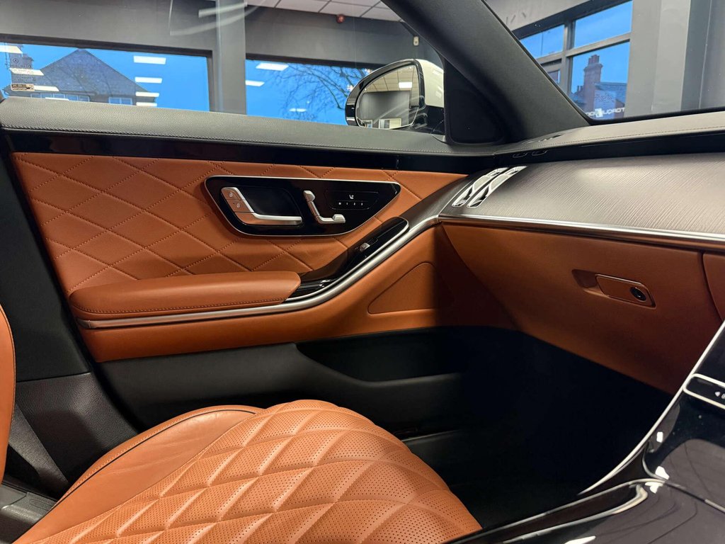 USED 2023 23 MERCEDES-BENZ S-CLASS 2.9 S 350 AMG Line D Auto 4dr FMBSH+ SOFT CLOSE+ TAN LEATHER