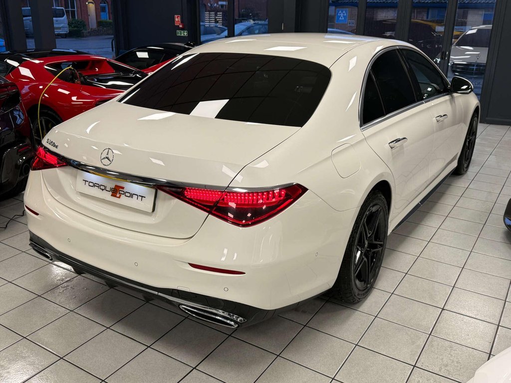USED 2023 23 MERCEDES-BENZ S-CLASS 2.9 S 350 AMG Line D Auto 4dr FMBSH+ SOFT CLOSE+ TAN LEATHER